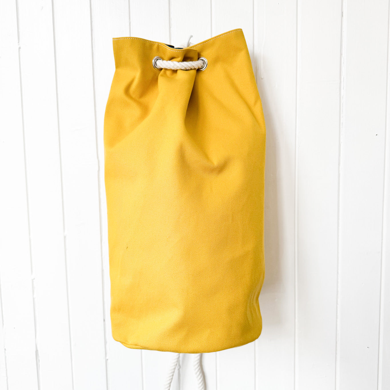 duffel bag - yellow