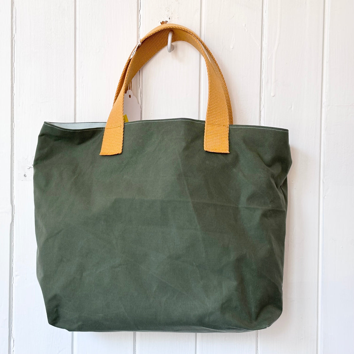 Mini oilskin bag