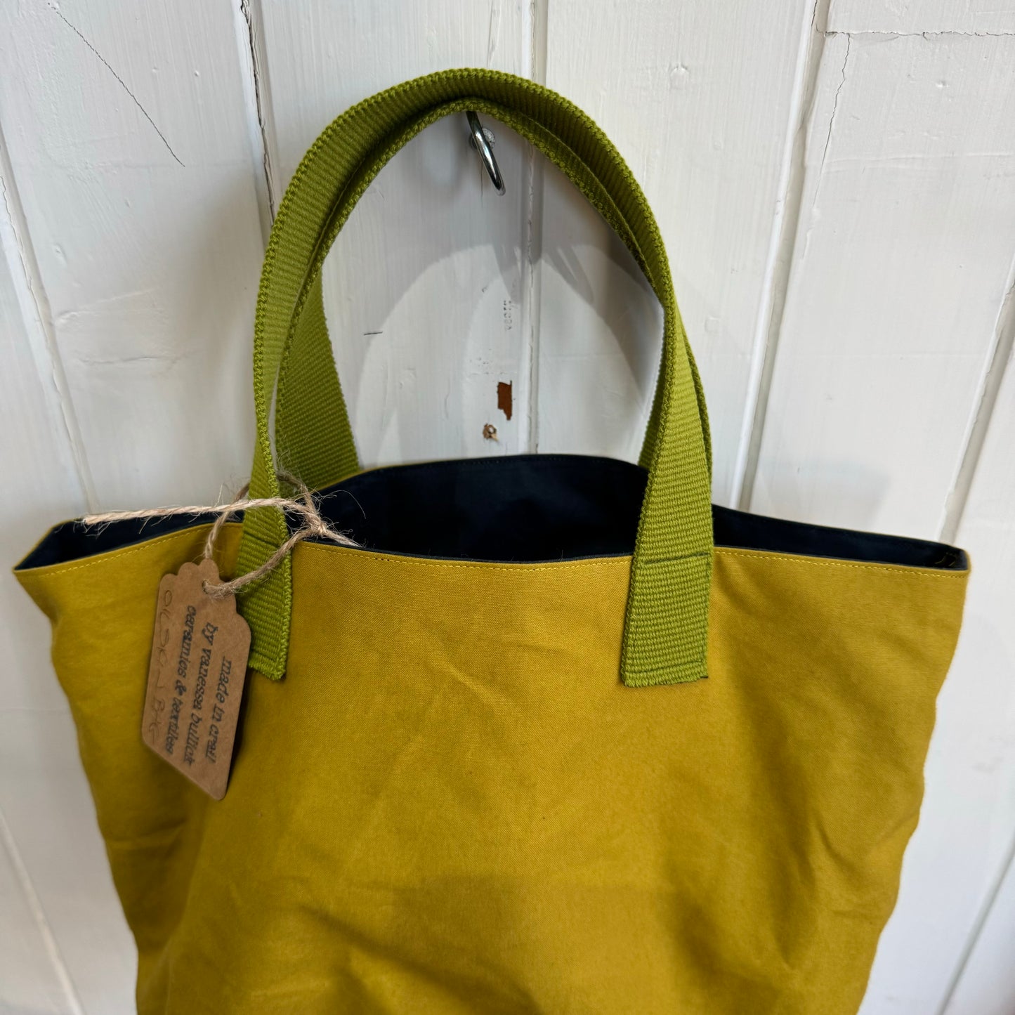 Mini oilskin bag