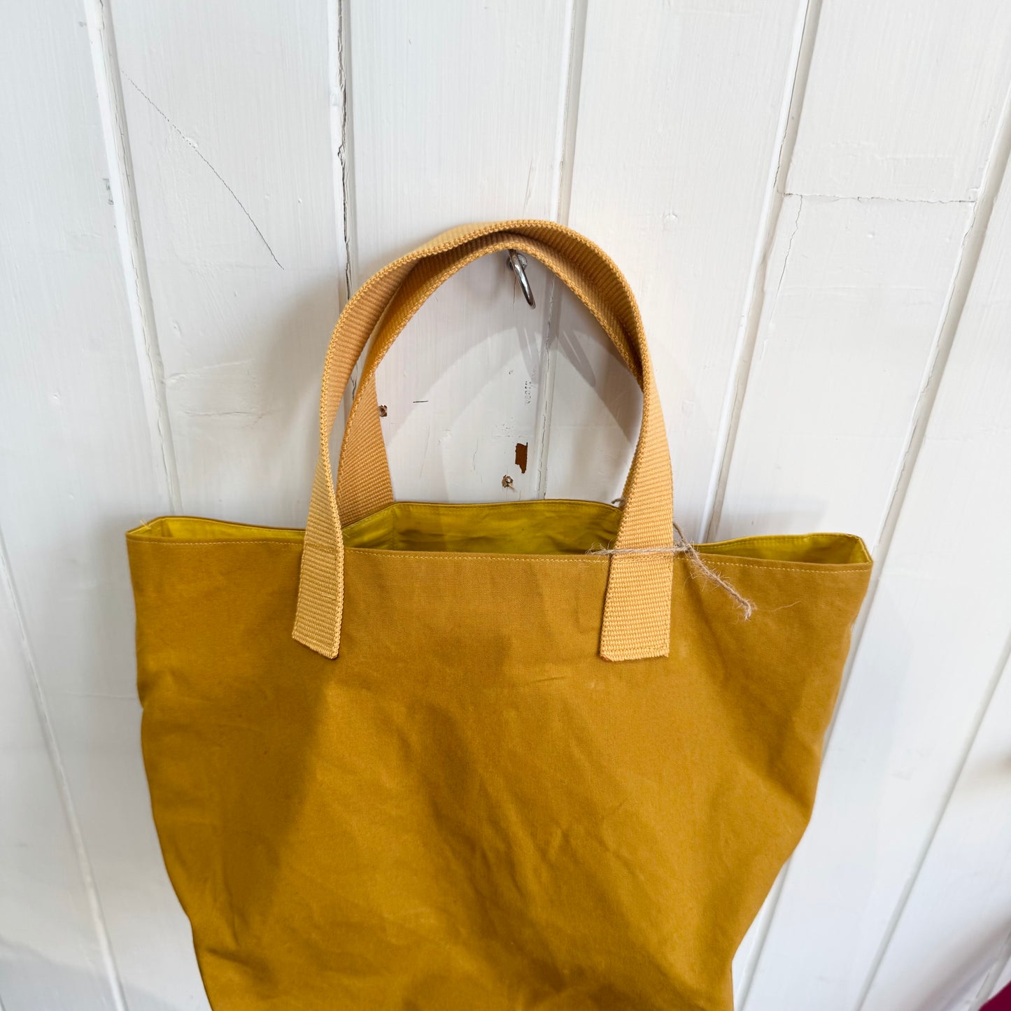 Mini oilskin bag