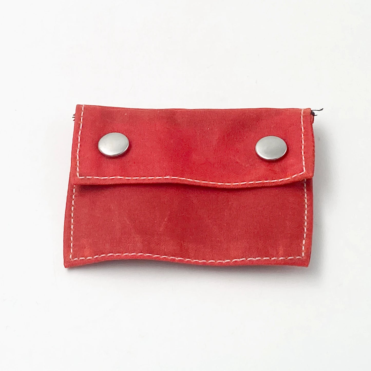 purse - traditional oilskin dark orange