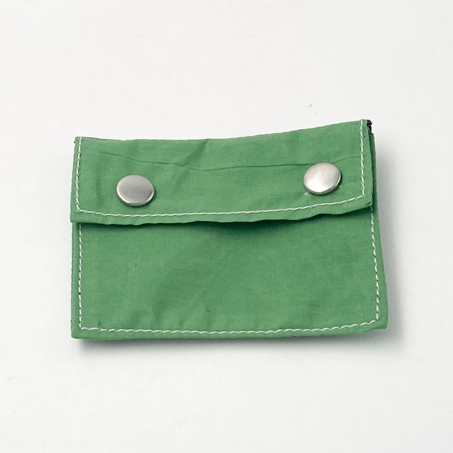 purse - dry oilskin greem