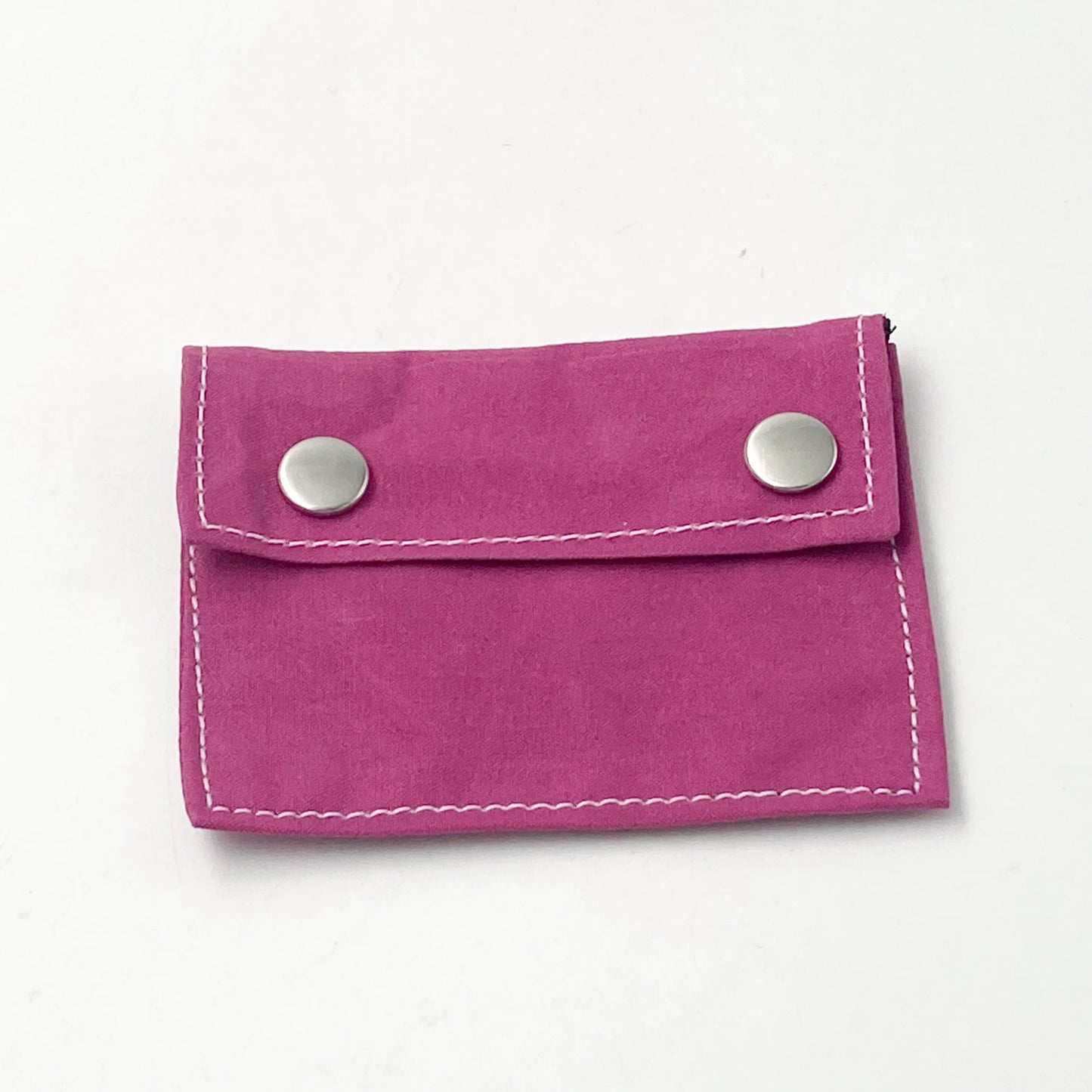 purse - dry oilskin magenta