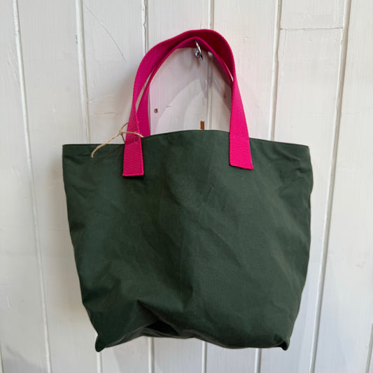 Mini oilskin bag