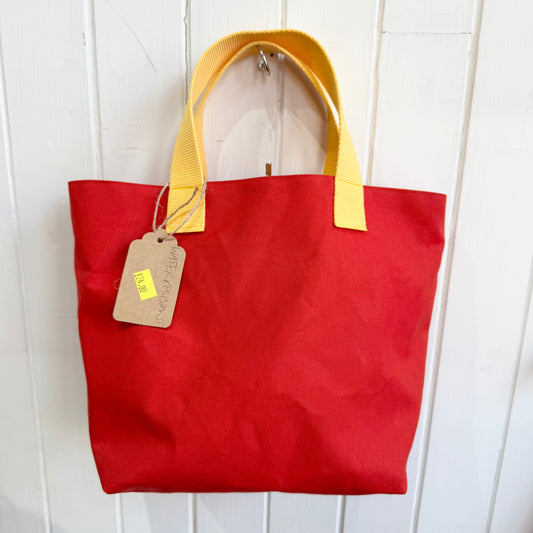 Mini oilskin bag