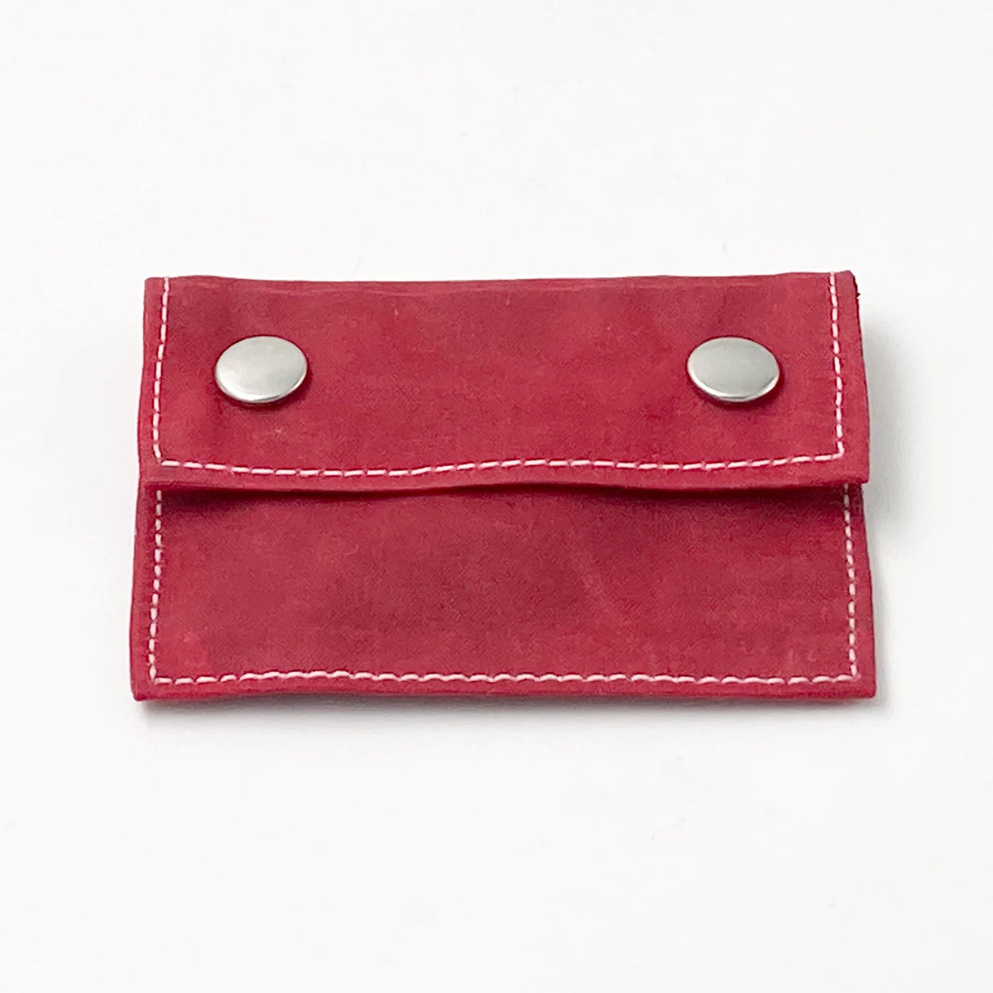 purse - traditional oilskin red